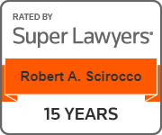 Rated by Super Lawyers | Robert A. Scirocco | 15 Years